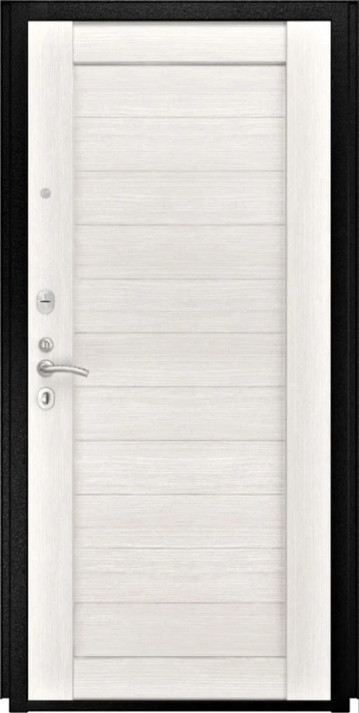 Входная дверь ДвериПРО L-3b СБ-3 листв. бел. (21 беленый дуб) DPRO196769 внутренняя сторона