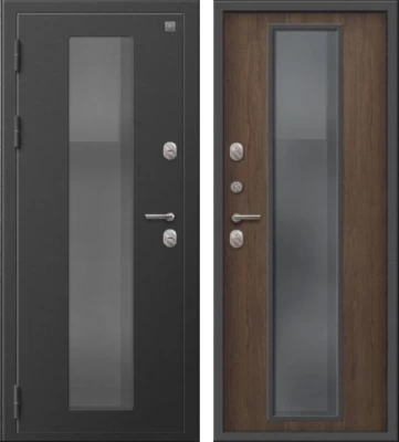 Дверь Термо-1000 Пепельный муар - Миндаль