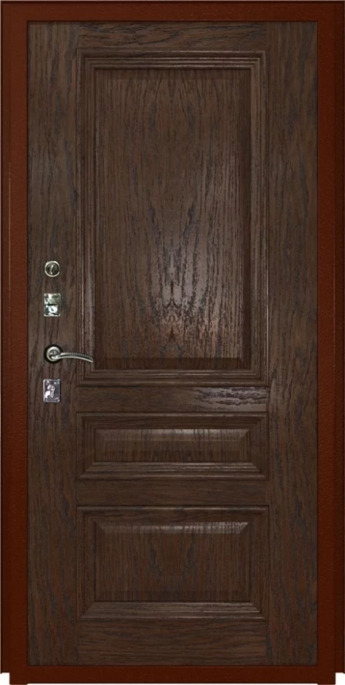 Входная дверь ДвериПРО Аура Фараон-2 (16мм, мореный дуб) DPRO195844 внутренняя сторона