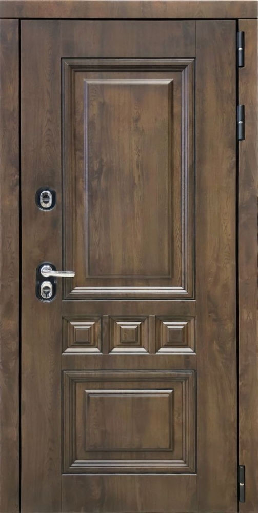 Входная дверь ДвериПРО Аура ФЛ-291 (Line, 10мм, белый софт) DPRO196501 внешняя сторона