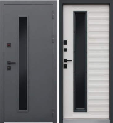 Дверь Тренто с Окном Терморазрыв 3К