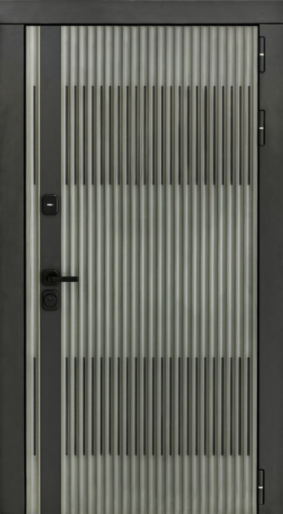 Входная дверь ДвериПРО Elfy СБ-1 (ст. белое, 16мм, венге) DPRO196911 внешняя сторона