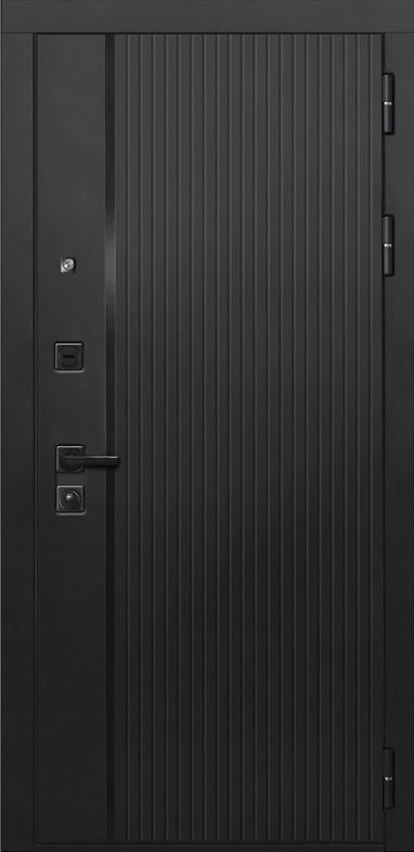 Входная дверь ДвериПРО L-45 ФЛЗ-603 Бетон снежный DPRO196694 внешняя сторона